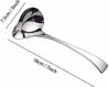 Picture of IMEEA Small Sauce Ladle with Pouring Spout 18/10 Stainless Steel Sauce Drizzle Spoon, 7inch