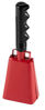 Picture of Cowbell with Handle - 2-Pack Cow Bell Noismakers, Loud Call Bells for Cheers, Sports Games, Weddings, Farm, Red, 3 x 9.125 x 2 Inches