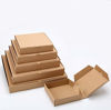 Picture of 8" Premium Kraft Pizza Boxes Take Out Containers (10 Pack) (8" Length x 8" Width x 1.7" Depth)