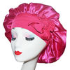 Picture of Bonnet queen Hair Silk satin Bonnet with tie band Sleeping bonnet night Cap