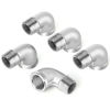 Picture of Taisher 5PCS 304 Stainless Steel 90 Degree elbow,3/8 Inch NPT Male Pipe to 3/8 Inch NPT Female 304 Stainless Pipe Fitting