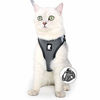 Picture of FDOYLCLC Cat Chest Adjustable Escape Proof Harness with Leash Set for Walking, Cat Best Vest Travel Outdoor Jacket, Comfortable Soft Mesh Cat Harness for Small Large Dog Kitten Rabbit