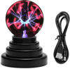 Picture of Butterfly Plasma Ball Light 3 Inch, Mornajina USB Magic Touch Sensitive Thunder Lightning Lamp for Parties, Decorations, Bedroom, Gifts