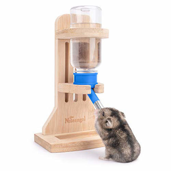 Picture of Niteangel Water Bottle with Stand for Small pet Rodents(Blue)