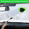 Picture of XINDELL Car Window Cleaner - 24Inch Windshield Cleaning Tool with Spray Bottle, Microfiber Bonnets - Extendable Car Washer Kit with Long Soft Sponge Handle