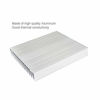 Picture of Aluminum Heat Sink Heatsink Module Cooler Fin for High Power Transistor Semiconductor Devices with 16 Pieces fins 120mmx 100mm x 18mm (2 Pieces)