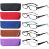 Picture of Reading Glasses 5 Pairs Spring Hinge Comfort Fashion Quality Readers for Men and Women (5 Pack Mix Color, 2.50)