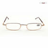 Picture of REAVEE 3 Pair Slim Pen Reading Glasses Small Tube Reader Glasses Men Women Spring Hinged Eyeglasses with Portable Clip Case 3.5