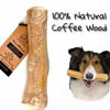 Picture of Pet Full House WoofWood Dog chew Sticks, Safe, Natural & Healthy chew Toys, Real Coffee Wood, Long Lasting, Durable chewable Stick and Toy, Aggressive chewers for Dogs, Dog chew Bones (Medium)