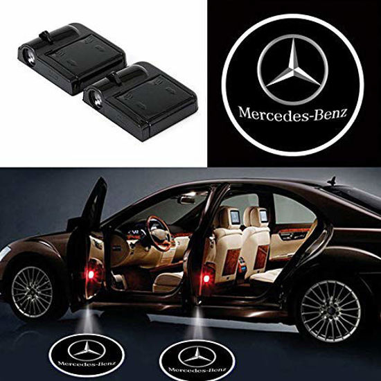 Mercedes benz door welcome store logo projector light