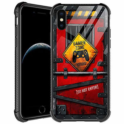 Picture of iPhone XR Case,Gamer Zone iPhone XR Cases for Men Boys,Shockproof Anti-Scratch Soft TPU Pattern Design Case for Apple iPhone XR 6.1-inch Gamer Zone