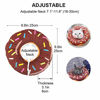 Picture of Amakunft Adjustable Cat Cone Collar Soft, Cat Recovery Collar, Cute Donut E Collar for Cats After Surgery, Cat Neck Cones to Stop Licking for Cat/Kitten/Small Dog