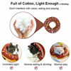 Picture of Amakunft Adjustable Cat Cone Collar Soft, Cat Recovery Collar, Cute Donut E Collar for Cats After Surgery, Cat Neck Cones to Stop Licking for Cat/Kitten/Small Dog