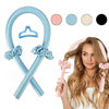 Picture of TIK Tok Heatless Hair Curlers for Long Hair,Heatless Curling Rod Headband,No Heat Curlers You Can to Sleep in Overnight,Heatless Curls Headband,Soft Foam Hair Rollers for Natural Hair(Blue)