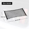 Picture of Amiss Heavy Duty Cargo Net Stretchable. Adjustable Elastic Trunk Storage Net with Hook. for SUVs, Cars and Trucks