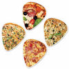 Picture of Creanoso Pizza Guitar Picks (12-Pack) - Stocking Stuffers Premium Quality Gift Ideas for Children, Teens, & Adults - Corporate Giveaways & Party Favors