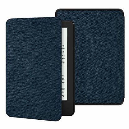 Picture of Ayotu Lightweight Case for All-New Kindle 10th Gen 2019 Release - Durable Leather Cover with Auto Wake/Sleep fits Amazon All-New Kindle 2019 (Will not fit Kindle Paperwhite or Kindle Oasis) Darkblue