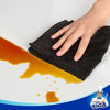 Picture of MR.SIGA Microfiber Cleaning Cloth, All-Purpose Microfiber Towels, Streak Free Cleaning Rags, Pack of 12, Black, Size 32 x 32 cm(12.6 x 12.6 inch)