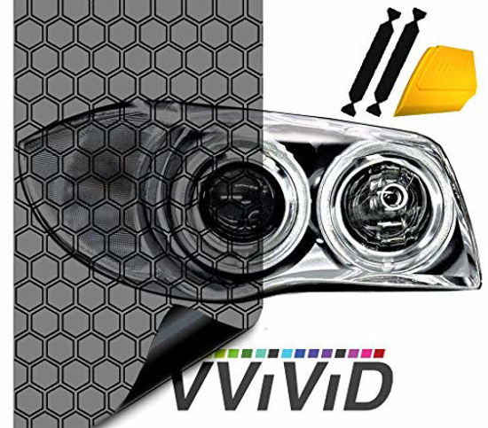 Picture of VViViD Hex+ Light Air-Tint Headlight Vinyl (16" x 60" (w/Toolkit))