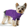 Picture of Stinky G Dog Sweater Turtleneck Purple Size #10