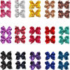 Picture of DED 30pcs Sparkly Hair Bows Clips 4 inch Glitter Sequin Bow Alligator Clips Baby Hair Accessories for Baby Girls Children Kids(15 Pair)