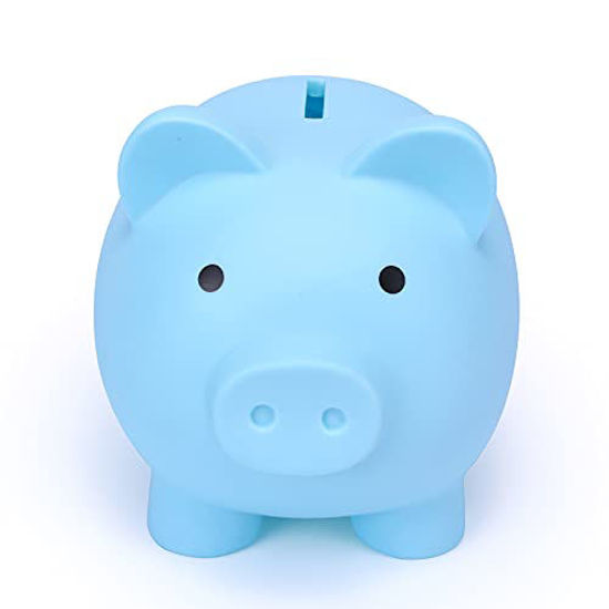 Piggy Bank, Unbreakable Plastic Money Bank, Coin Bank for Girls and Boyh