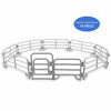 Picture of Toymany 18-20PCS Corral Fencing Accessories Playset Includes 2 Gates Fences, Plastic Fence Toys for Barn Paddock Horse Stable or Farm Animals Horses Figurines, Gift Cake Toppers for Kids Toddlers