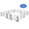 Picture of Toymany 18-20PCS Corral Fencing Accessories Playset Includes 2 Gates Fences, Plastic Fence Toys for Barn Paddock Horse Stable or Farm Animals Horses Figurines, Gift Cake Toppers for Kids Toddlers