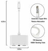 Picture of Lightning to 3.5mm Headphone Jack Adapter 3 in 1 Lightning to 3.5 mm Earphone Audio & Charging Splitter Compatible for iPhone 12/11/11 Pro/XS/XR/X 8 7 iPad