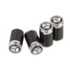 Picture of CzlpV 4pcs Carbon Fiber Auto Car Wheel Tire Air Valve Caps Stem Cover fit for Mercedes Benz