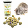 Picture of Rabbit Chew Toys, Small Animal Treats Natural Timothy Grass Chew Toys, Grass Cake&Grass Ball Pet Snacks Molar Teeth Grinding Toy Chewing for Chinchillas Hamsters Guinea Pig Dwarf Rabbit Gerbils(H01)