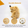 Picture of CPYOSN Dog Squeaky Toys, Cute Stuffed Plush Dog Toys for Puppy Teething, Interactive Dog Chew Toys for Small and Medium Dogs Training and Reduce Boredom (Hedgehog Toys)