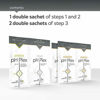 Picture of pH Plex Protect, Repair & Stabilize - Full Service Kit, Protect Hair During Color/Bleach, Repair Damaged Hair, Fortify the Effect In-Between Treatments; One Double Sachet of Steps 1 & 2, Two of Step 3