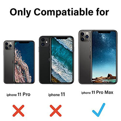 Picture of OTOFLY iPhone 11 Pro Max Case,Ultra Slim Fit iPhone Case Liquid Silicone Gel Cover with Full Body Protection Anti-Scratch Shockproof Case Compatible with iPhone 11 Pro Max (Space Gray)