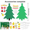 Picture of ELCOHO 24 Kits DIY Foam Christmas Tree Foam Crafts Xmas Party Favors Christmas Foam Stickers for Making Crafts Christmas Tree Fun Home Activities