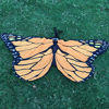 Picture of LMYOVE Kids Butterfly Wings Shawl Nymph Pixie Costume Accessory (118cm(L)48cm(W)/46.45" x 18.9", Orange)