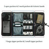 Picture of ProCase Accessories Bag Organizer, Universal Electronics Travel Gadgets Carrying Case Pouch for Charger USB Cables SD Memory Cards Earphone Flash Hard Drive -Black Plaid