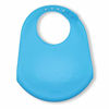 Picture of modern-twist Bucket-Bib 100% Food-Grade Silicone, Waterproof and Reusable, Owls - Electric Blue