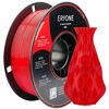 Picture of ERYONE PETG Filament, 1.75mm ±0.03mm Filament for 3D Printer, 1KG(2.2LBS)/ Spool, Red