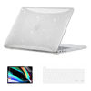 Picture of EooCoo Compatible for MacBook Pro 13 Inch Case 2021 2020 M1 A2338 A2251 A2289 A2159 A1989 A1706 Hard Case with Keyboard Cover, Screen Protector & Cleaning Cloth - Sparkly Clear