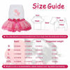 Picture of HYLYUN Small Dog Dress 2 Packs - Cute Tutu Princess Dress Heart & Lip Printed Puppy Dresses for Girl Small Dogs L