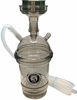 Picture of Portable Cup Hookah Bundle - LED Lights- Sunlight Travel Hookah for Beach/Car - Mini Hookah Set with Hose, Tongs, and Charcoal - Hookah Set with Everything- Light Up Shisha - Incl. Charcoal (Black)