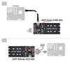 Picture of Xiwai SFF-8654 to U2 Kit NGFF M-Key to Slimline SAS NVME PCIe SSD SATA Adapter for Mainboard