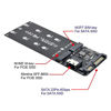 Picture of Xiwai SFF-8654 to U2 Kit NGFF M-Key to Slimline SAS NVME PCIe SSD SATA Adapter for Mainboard