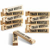 Picture of Wooden Train Whistles (Pack Of 12) Train Whistle for Kids Train Themed Party Favors, Noisemaker, Small Prize, Stocking Stuffers