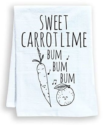 Funny Kitchen Towel, I Need A HUGe Margarita, Flour Sack Dish Towel, Sweet  Housewarming Gift, White