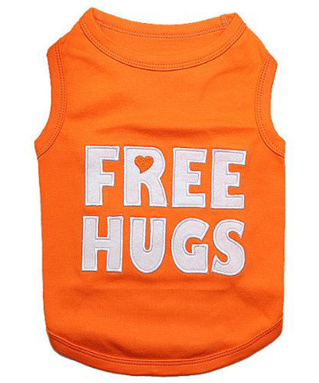 Picture of Parisian Pet Free Hugs Dog T-Shirt, X-Large