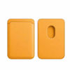 Picture of Magnetic Wallet Compatible with MagSafe Leather Wallet for iPhone 12/Pro/Max/Mini (Yellow)