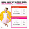 Picture of Dancina Big Girls Tweens Tutu Fancy Dress Up Prom Dance Costume Tulle Petticoat 8-13 Years Green