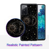 Picture of tharlet Compatible with Samsung Galaxy S20 Fe Case, Tire Outline Sun Moon Star Cute Pattern with Galaxy S20 Fe Case + Screen Protector Samsung S20 Fe Case for Girls Women-6.5 Inch.